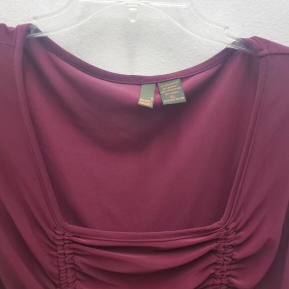 XL Drawstring Y2K Top Ruched Adjustable Ties - Picture 4 of 10